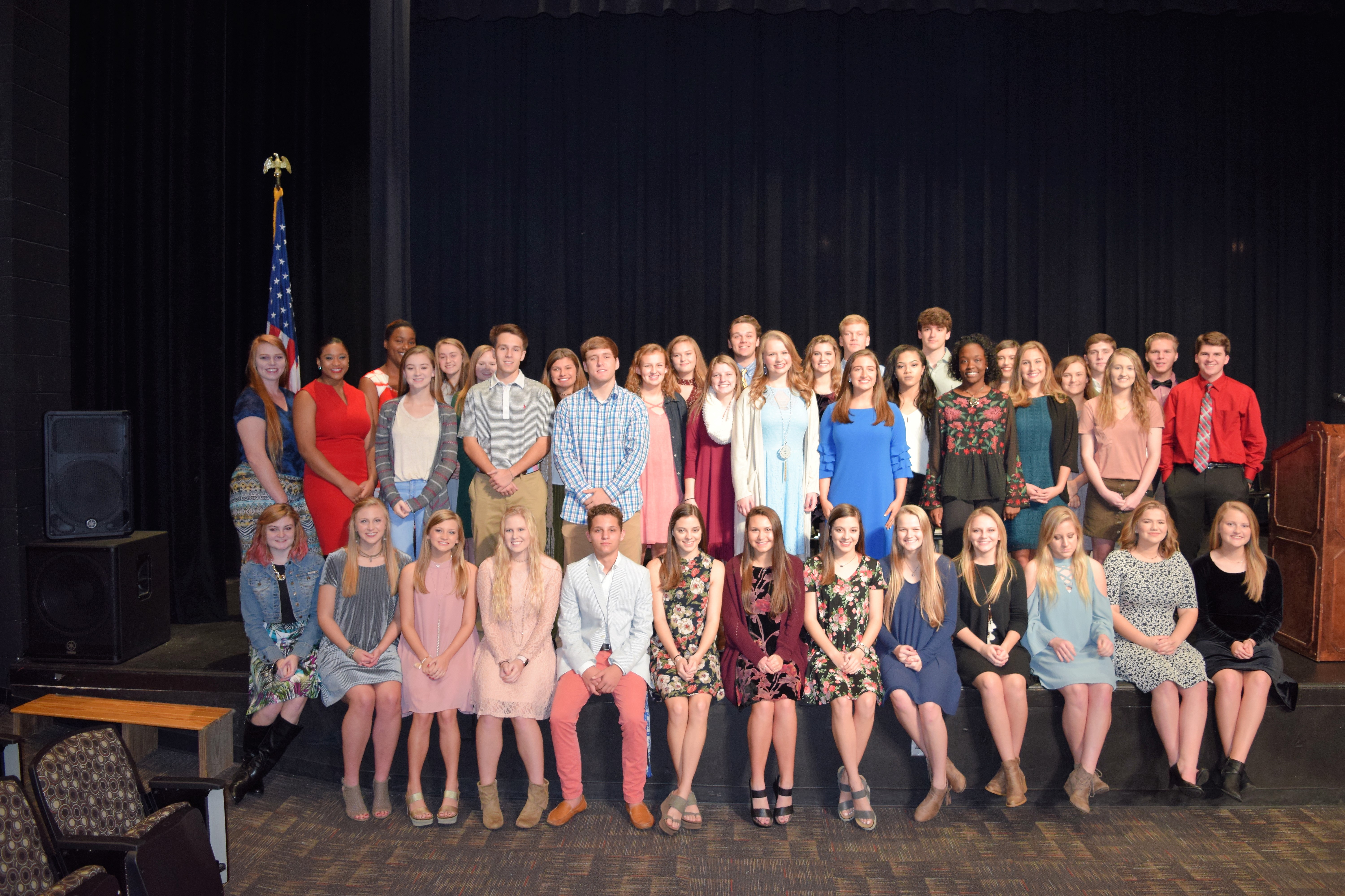 SHS National Honor Society inducts 43 new members