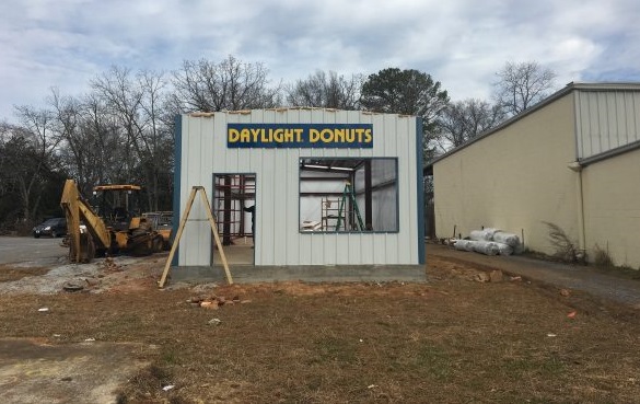 [PHOTOS] Daylight Donuts and other new developments making progress towards opening doors