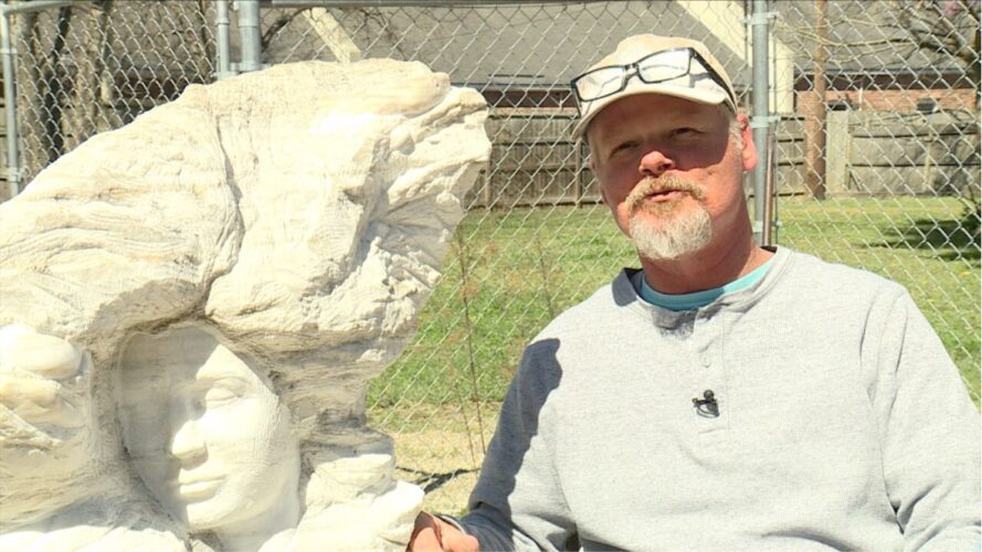 [VIDEO] Sylacauga Sculptor Craigger Browne prepares for Marble Festival