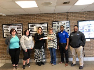 Childersburg Kiwanis donates $500 for Final Four Basketball Fan Bus