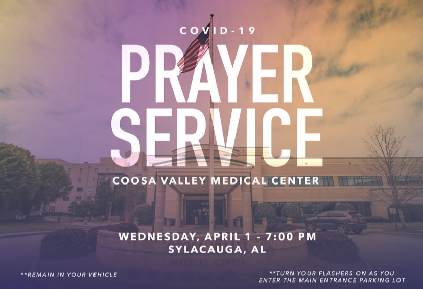 Valley View Church holding prayer service tonight at CVMC