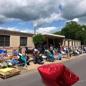 Coosa Valley Health Care hosts parade for nursing home residents