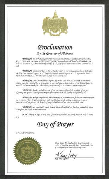 Today is National Day of Prayer