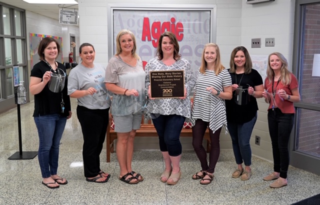 Pinecrest Elementary receives commendation from the Alabama Bicentennial Commission