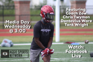 Aggies headed to football media day tomorrow