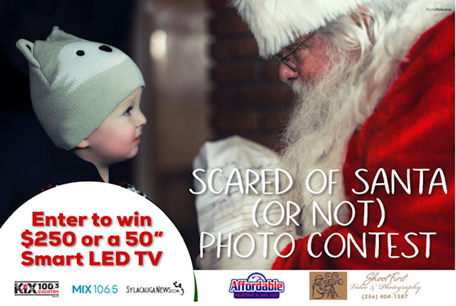 2020 Scared of Santa (or Not) Photo Contest