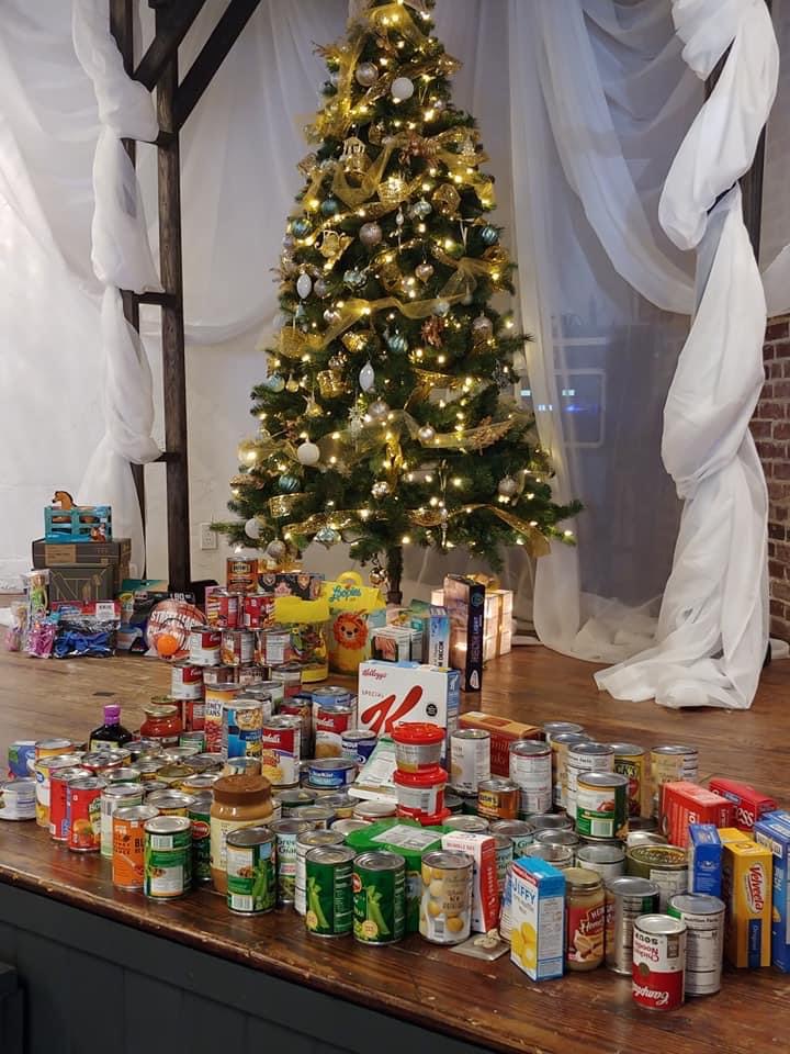 [PHOTOS] Stuff the Studio donations from first Sylacauga Christmas Market