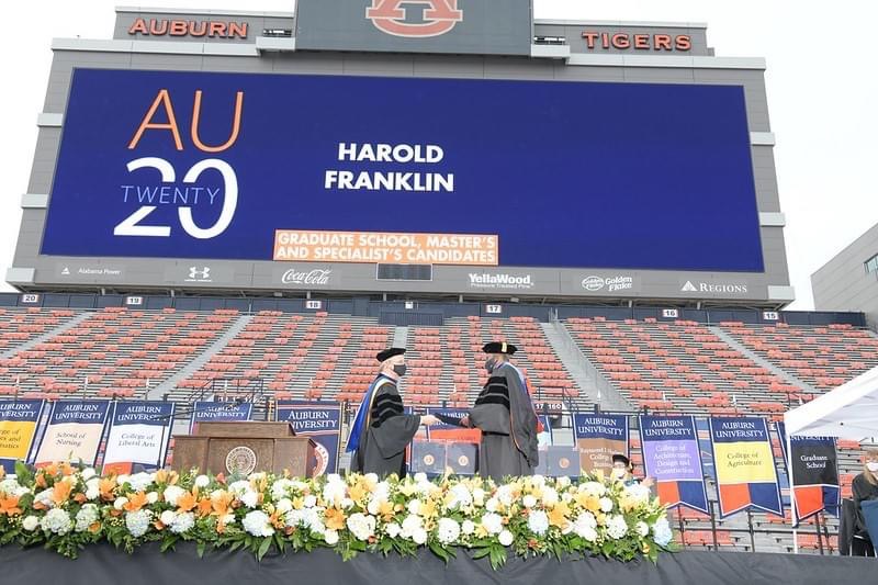 Auburn University’s first Black student honored at fall commencement