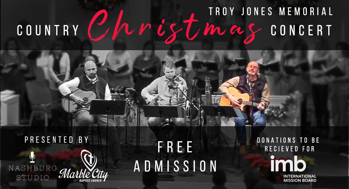 Troy Jones Memorial Country Christmas Concert set for Dec. 20