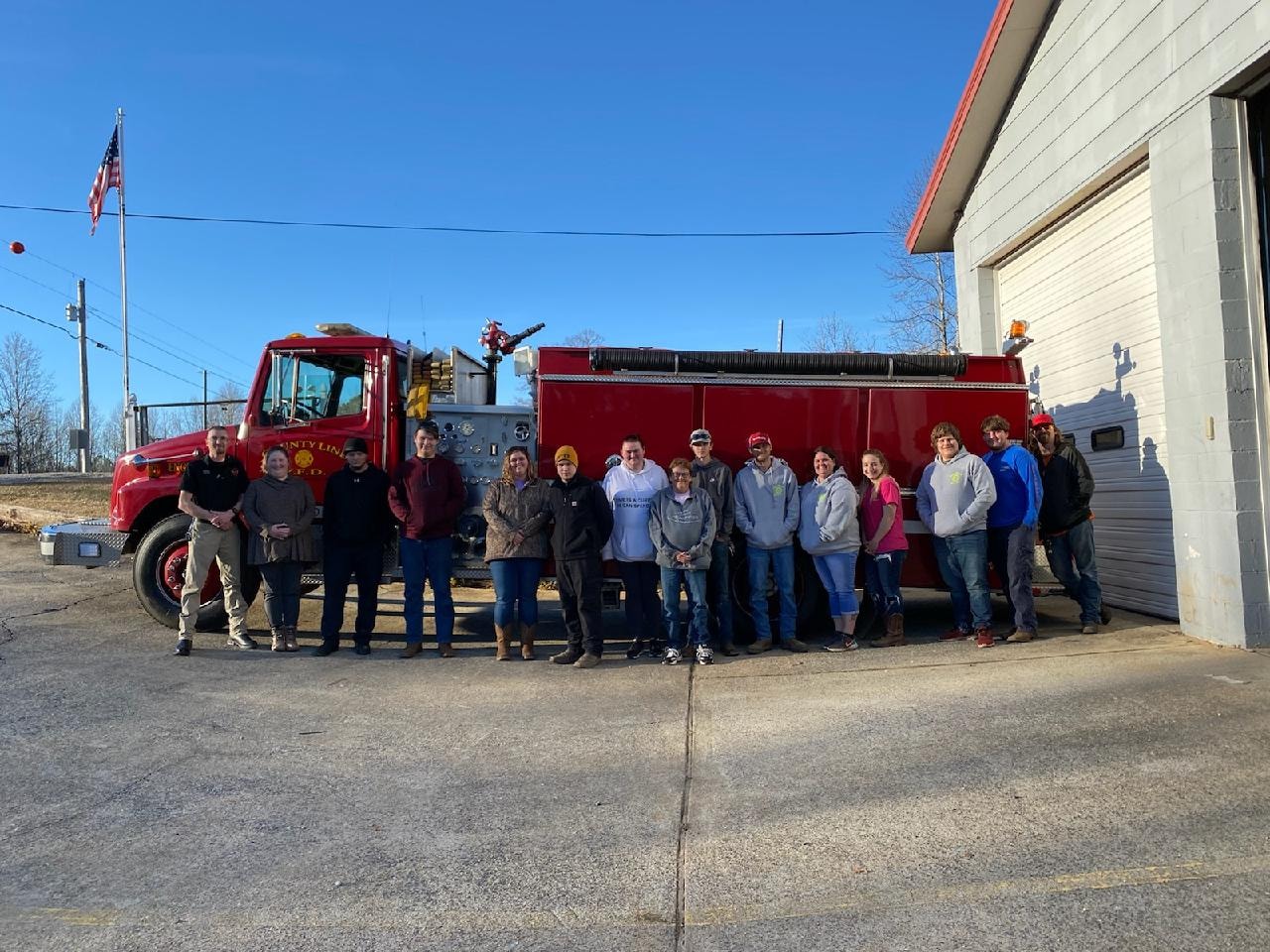 Thirteen students complete Emergency Care Provider class at County Line VFD