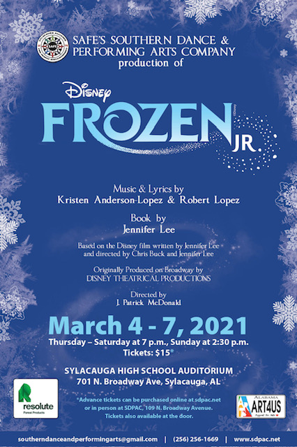 Disney’s Frozen JR comes to Sylacauga