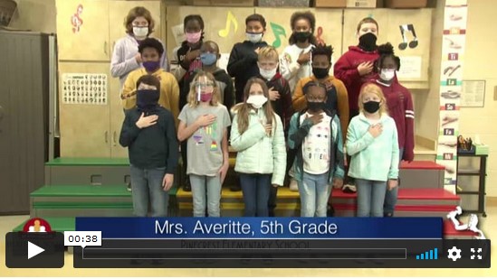 2020-2021 Pledge of Allegiance – Mrs. Averitte’s 5th Grade Class at Pinecrest Elementary School