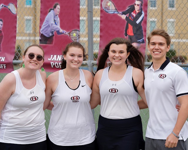Aggie tennis rolling as sectional tournament nears
