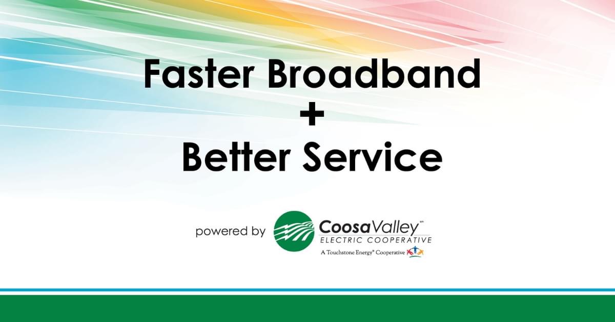Coosa Valley Electric Cooperative announces new broadband subsidiary