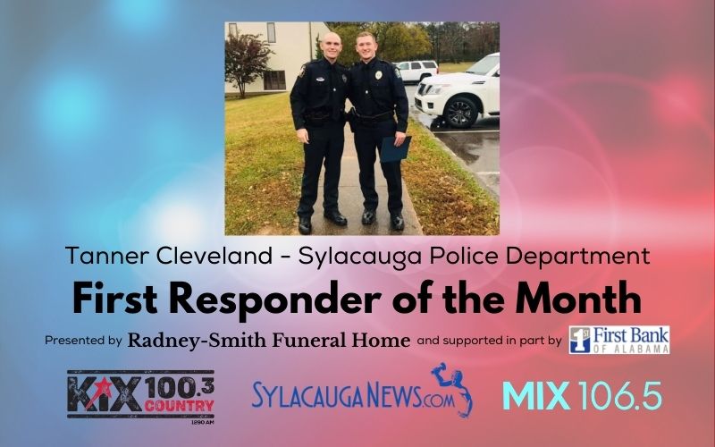 First Responder of the Month (July 2021) – Tanner Cleveland