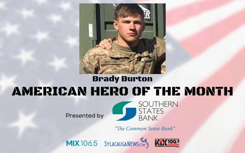 [LISTEN] American Hero of the Month (November 2021) – Brady Burton