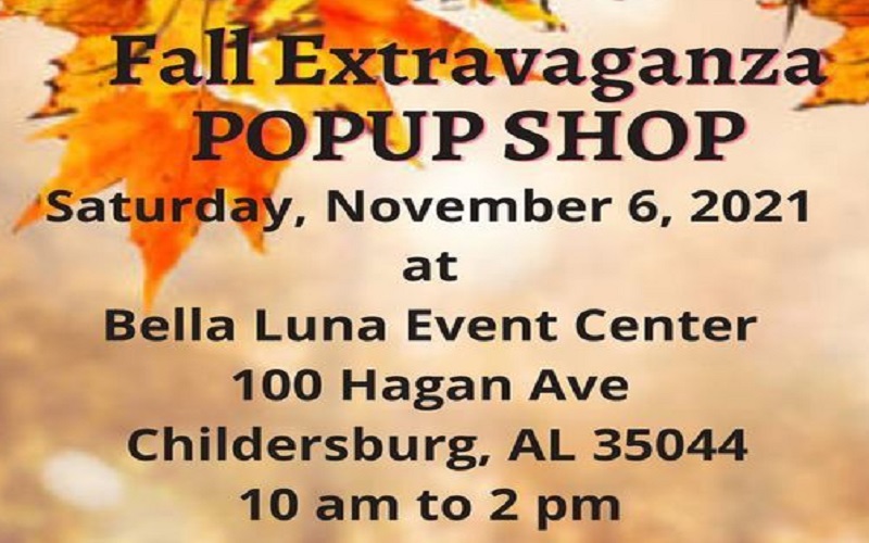 Pop-Up shop event being held Saturday