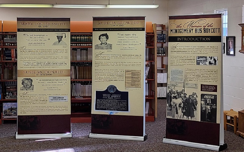 Civil Rights exhibit on display at Childersburg library