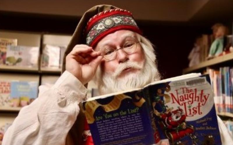 Storytime with Santa hosted tonight at B.B. Comer Library