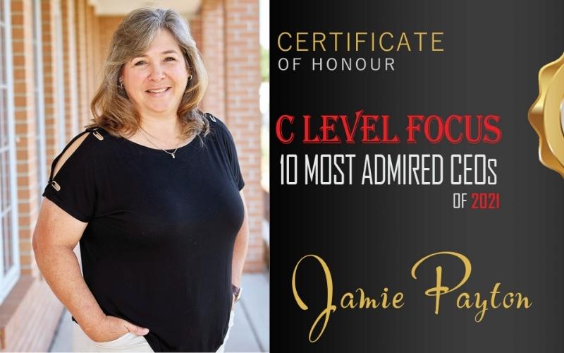 Heritage South’s Jamie Payton recognized as premier CEO
