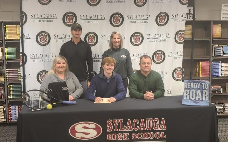 SHS tennis letterman Creed Clardy signs with Wallace State