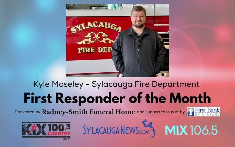 First Responder of the Month (February 2022) – Kyle Moseley