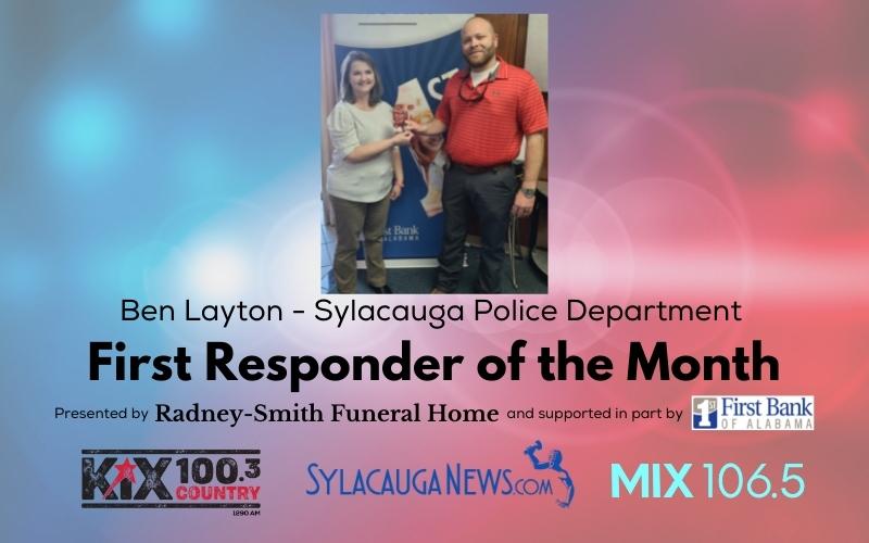First Responder of the Month (March 2022) – Ben Layton