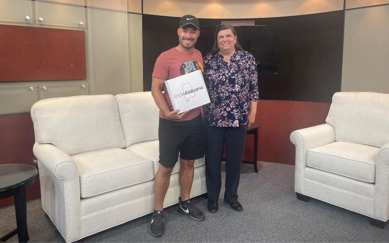 [LISTEN] Adam Calvert stops by RadioAlabama studio before Reach and Teach concert Tuesday afternoon