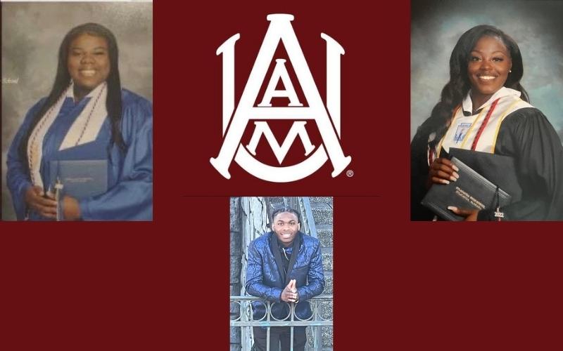 Alabama A&M alumni chapter rewards three local students with scholarships