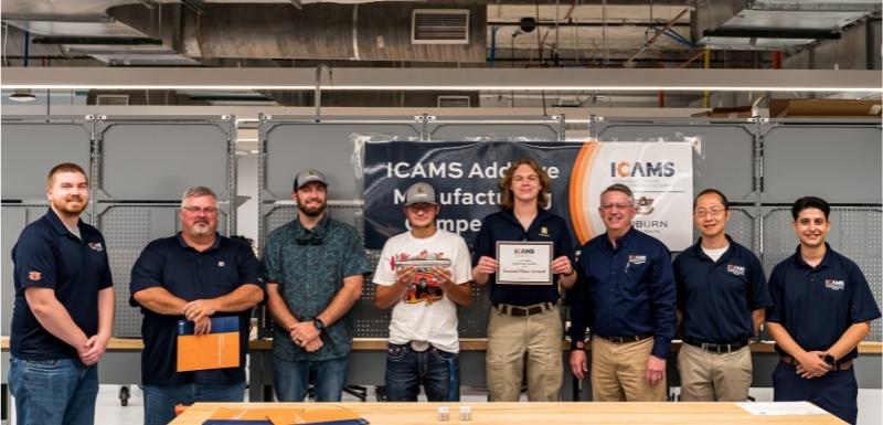 CACC students place second at first-ever Auburn University ICAMS competition