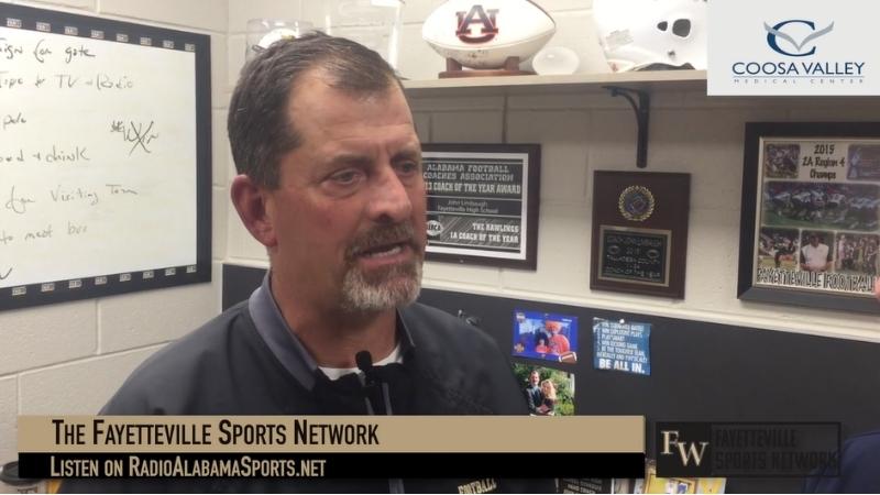 [WATCH] Coosa Valley Medical Center One-on-One with Fayetteville’s John Limbaugh – Vincent preview