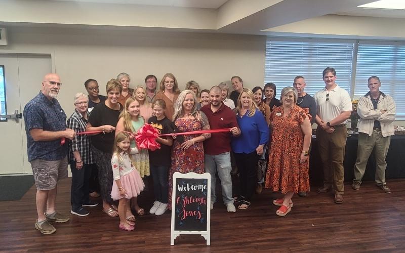 Sylacauga Chamber of Commerce holds ribbon-cutting ceremony for realtor Ashleigh Jones