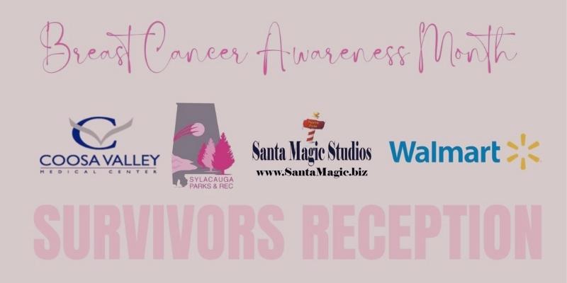 Sylacauga Parks and Rec holding Breast Cancer Survivors reception on Oct. 27