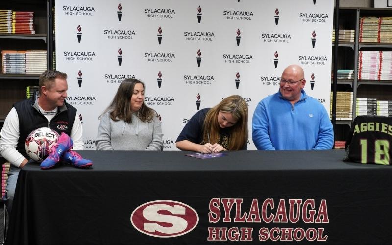 Sylacauga’s Peyton Fricks signs letter of intent to play soccer at Toccoa Falls College