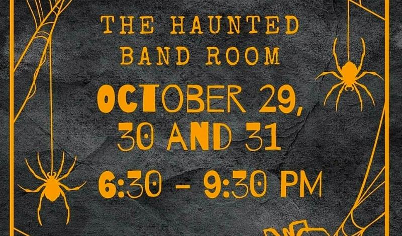 Tonight is the last chance to check out the Haunted Band Room at SHS!