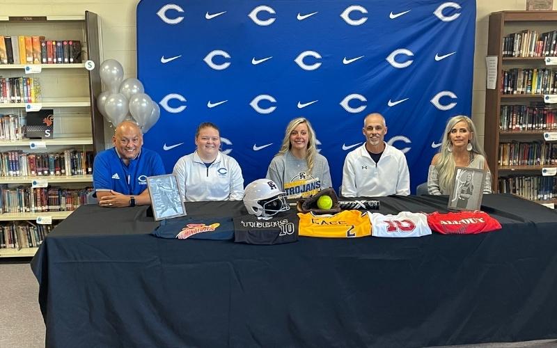 Childersburg softball’s Kennedy Burnette signs with Central Alabama Community College