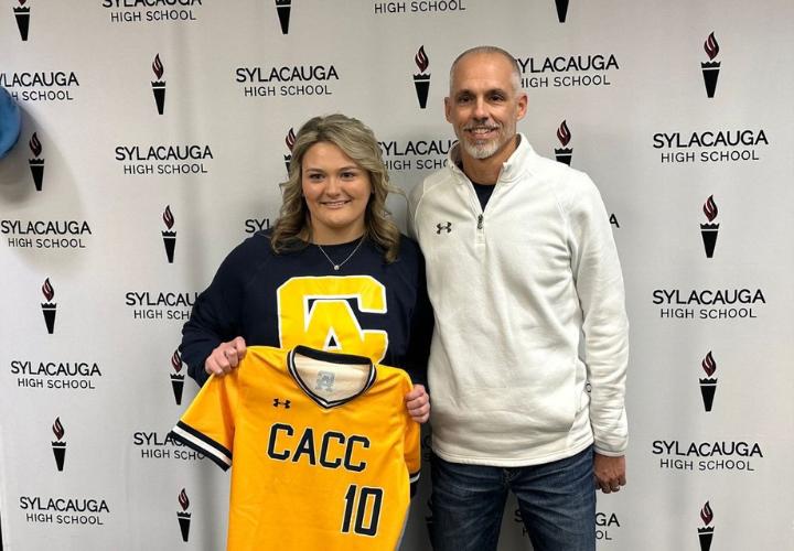 Sylacauga Lady Aggie Lani Varner signs on to pitch for CACC softball