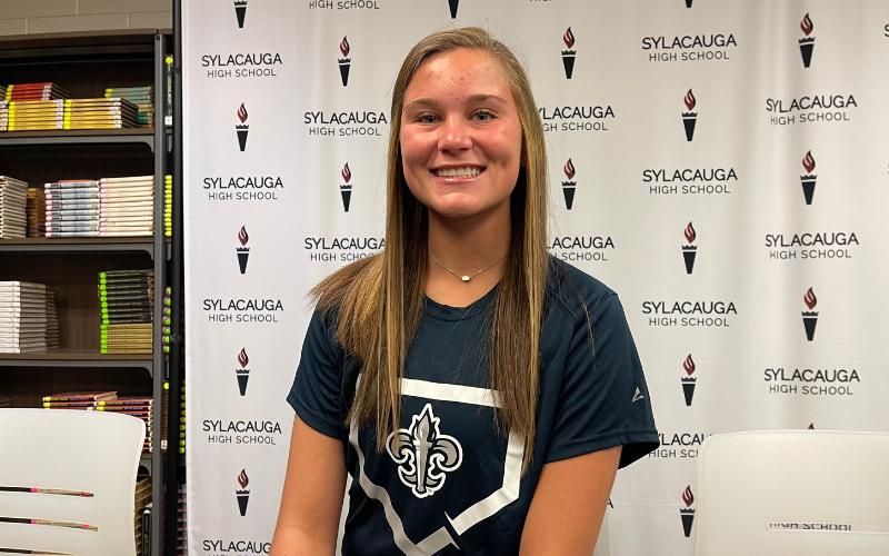 Two-sport Sylacauga athlete Haydn Owens signs softball scholarship with Lurleen B. Wallace