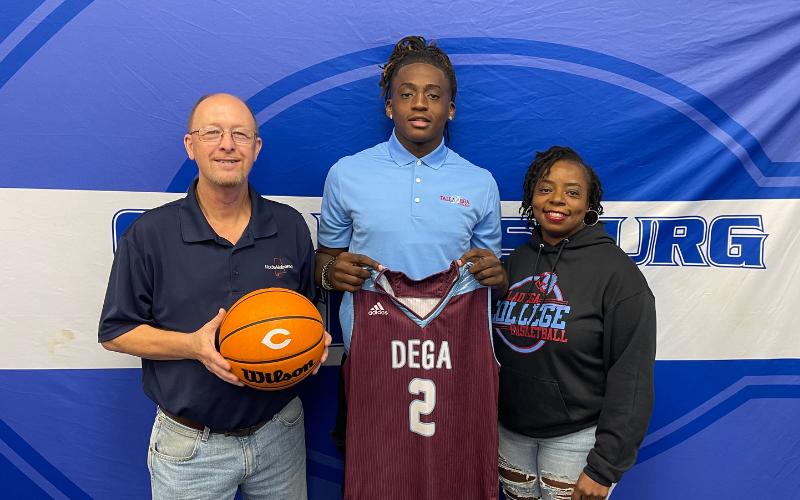 Childersburg’s Isaac Marbury signs athletic scholarship with Talladega College