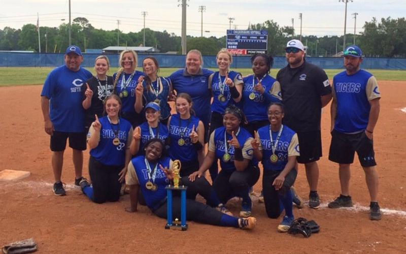 Childersburg Lady Tigers capture third straight area championship in softball