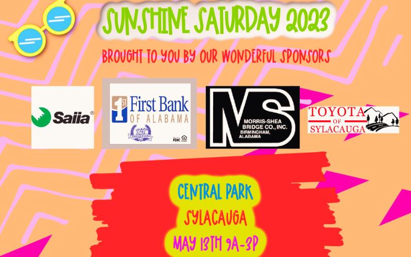 The Arc’s annual Sunshine Saturday event returns to Sylacauga this weekend