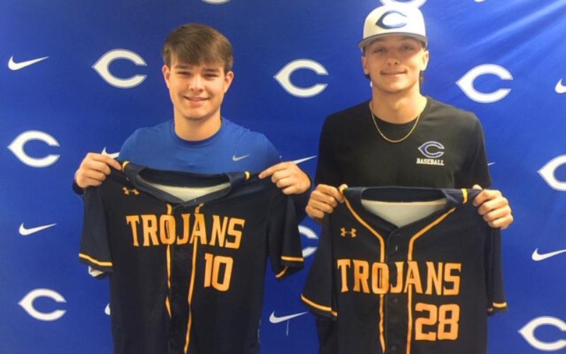 Central Alabama Community College signs Childersburg pitcher-catcher duo Lane Dennis and J.D. Oakes