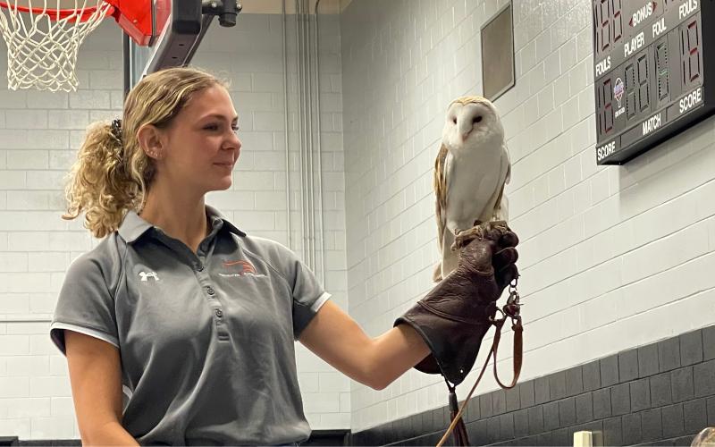 [WATCH] Check out highlights from the Auburn Raptor presentation at the J. Craig Smith Community Center