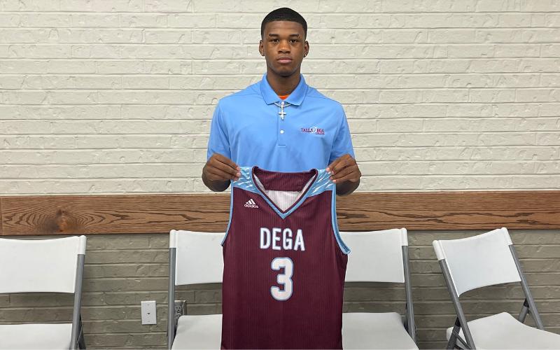 Childersburg’s Sharod Robertson joins teammate Marbury, signs basketball scholarship with Talladega College