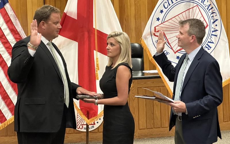 [WATCH] Sylacauga City Council appoints Taylor Pharr as new Part-Time Municipal Judge at Tuesday’s meeting