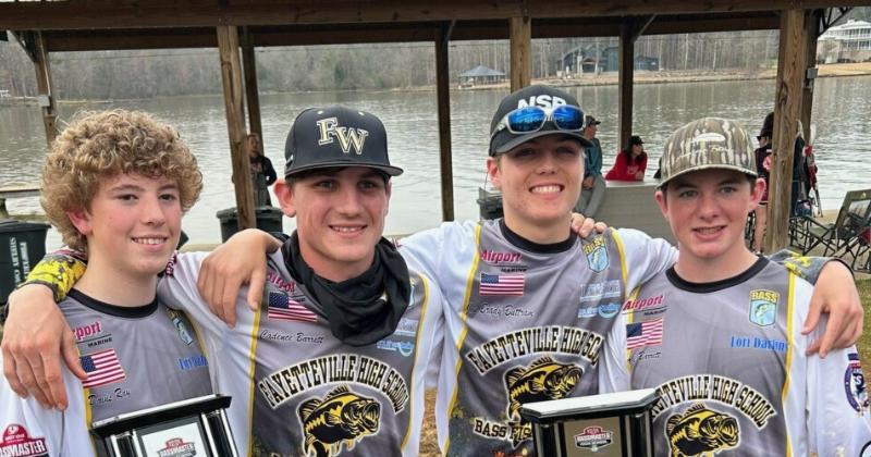 Four Fayetteville High School anglers qualify for Bassmaster High School National Championship