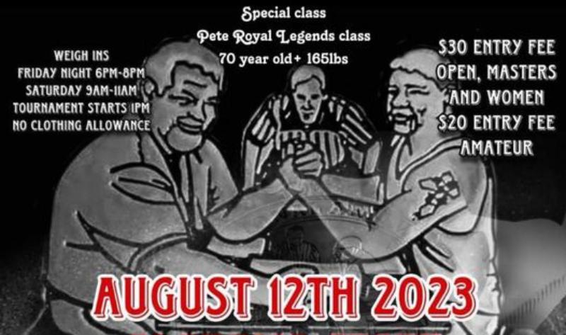 It’s Arm-Wrestlemania! Childersburg Parks and Rec to host state tournament on Saturday, Aug. 12