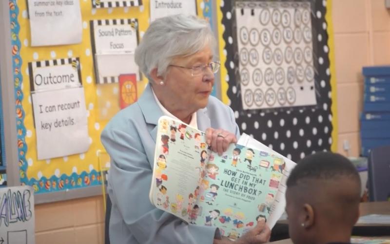 Gov. Kay Ivey highlights importance of reading in back-to-school visits