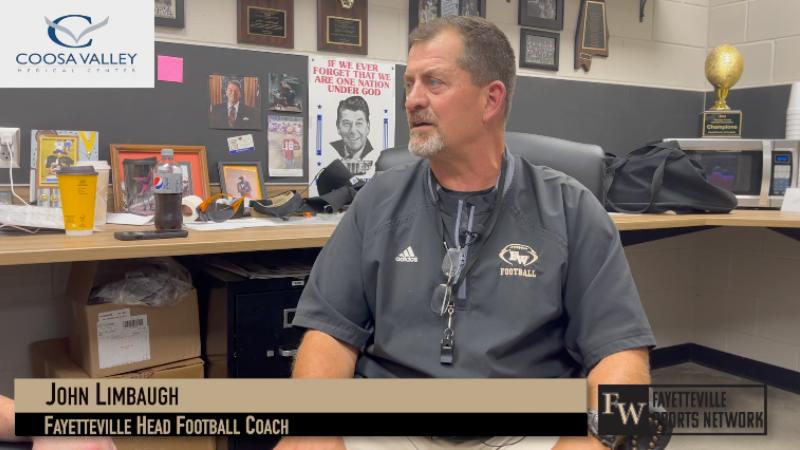 [WATCH] Coosa Valley Medical Center One-on-One with Fayetteville’s John Limbaugh – Vincent preview