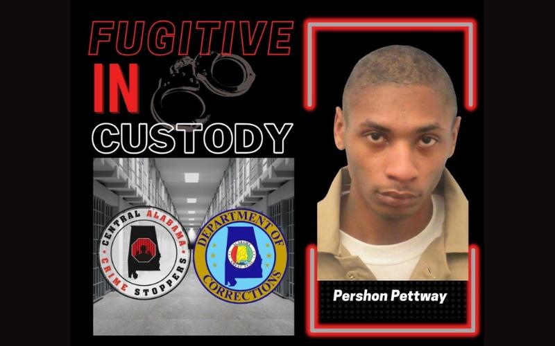 Childersburg escaped inmate Pershon Pettway captured in Troy